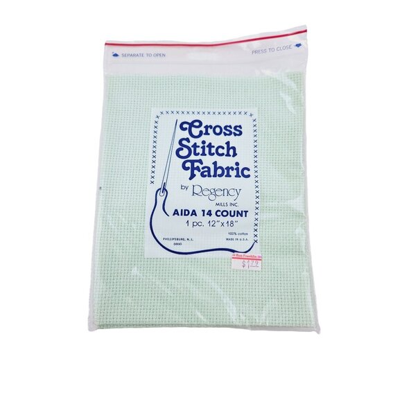 Regency Cross Stitch Fabric Aida Cloth Cotton Assorted Colors and Sizes Crafts - Picture 6 of 10